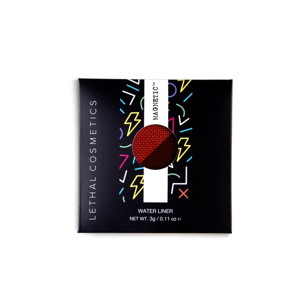 Lethal Cosmetics - Retro Rave Eyeliner - MAGNETIC™ Water Liner - Rot/Bordeauxrot
